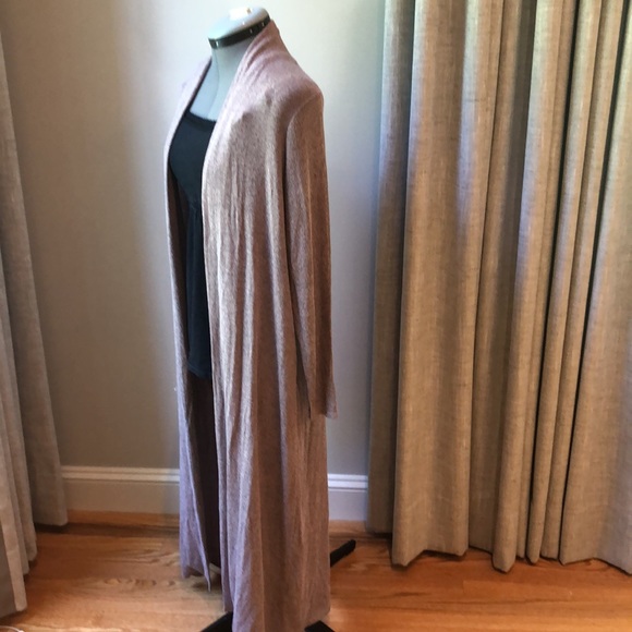 Lisa Rinna Women’s Long Sleeve Pink and Grey Open front Cardigan Size XXS - Picture 3 of 5